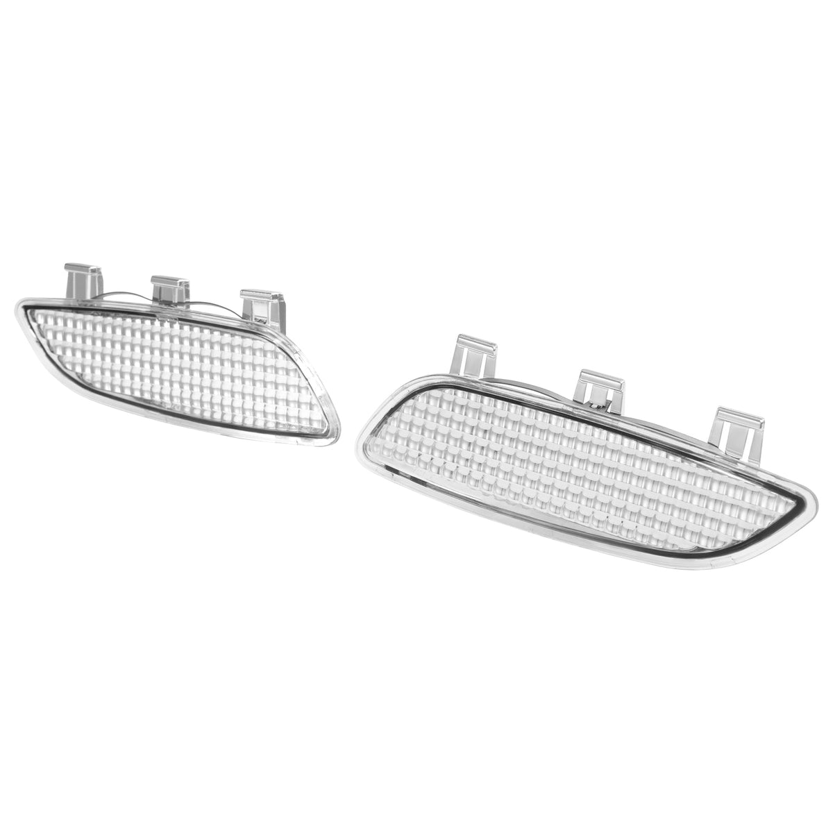 2PCS Front Bumper Side Marker Lights Reflector For BMW M3 E90 E92 E93 2008-2013