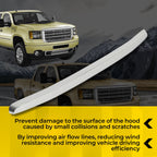 Chrome Upper Grille Hood Molding Trim For GMC Sierra 2500HD 3500HD 2011-2014