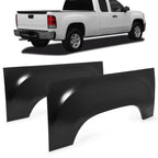 For GMC Sierra 07-13 Pickup Truck 6.6' &8' Bed Rear Wheel Arch Repair Panel Pair