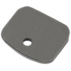 2Pcs Roof Rail Pads For Ford Transit Extended Van PE Plastic Black