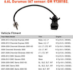 97381182 Intake Air Charge Temperature Sensor fits for GM 6.6L 2006-2010 LBZ/LMM