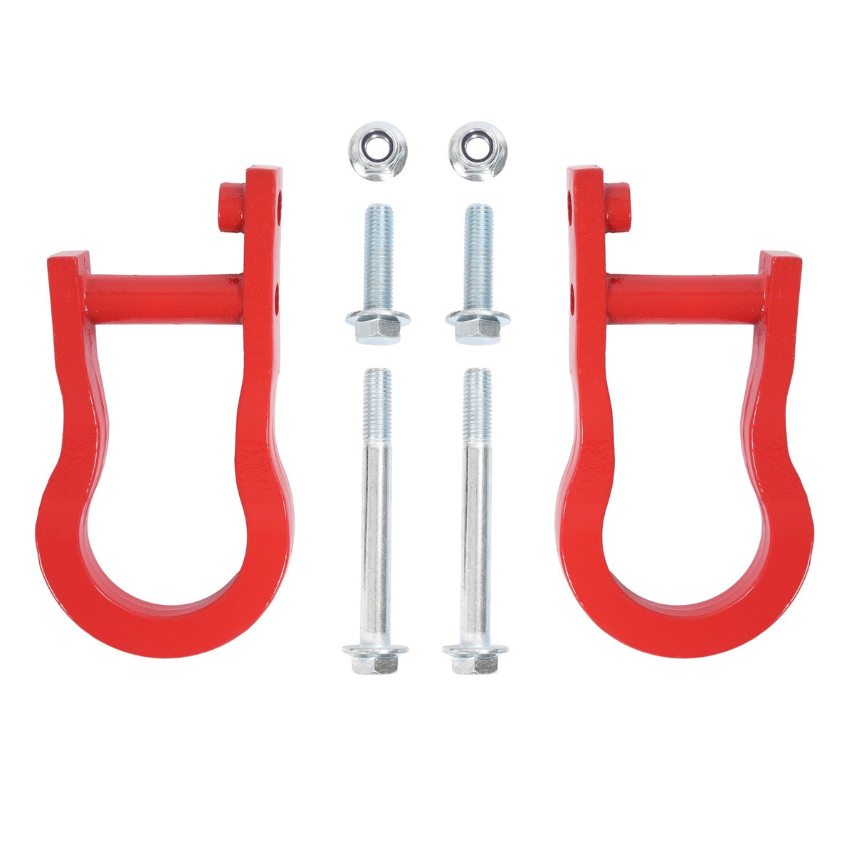 Red Pair 2pcs Tow Hook For Chevrolet Silverado GMC Sierra 1500 2007-19 #84192871