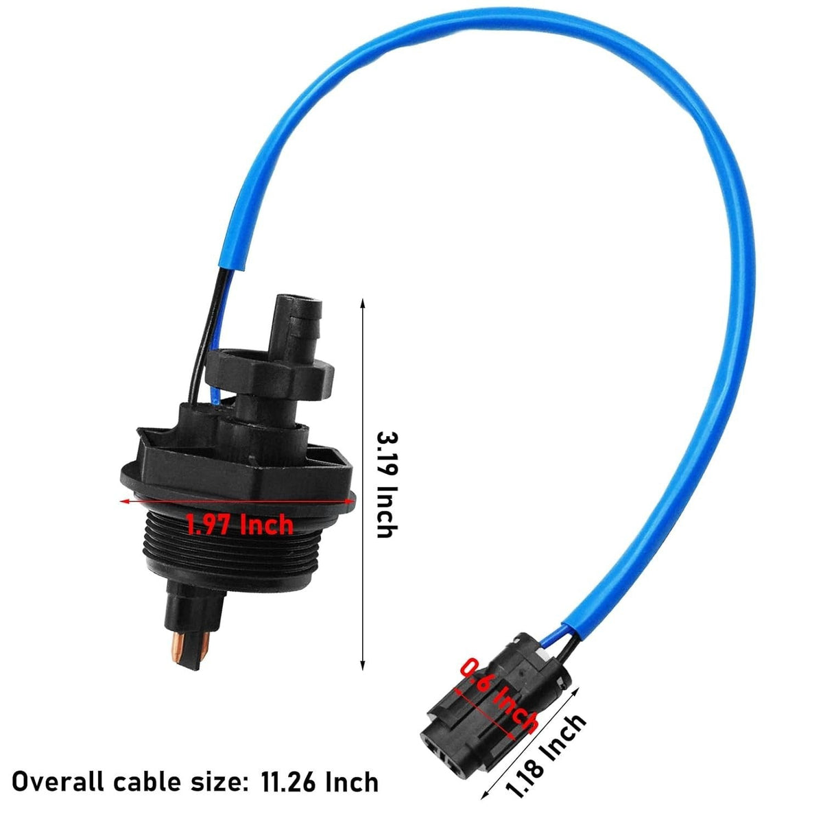 68197868AB Fuel Water Separator Filter Sensor For Ram 2500 3500 6.7L 2013-2017