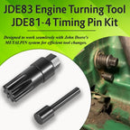 JDE83 Engine Turning Tool & JDE81-4 Timing Pin Kit for John Deere 3179 4239 6359
