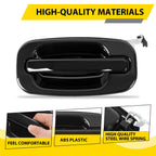2PCS Rear Left +Right Outside Door Handles For Silverado Sierra 1500 2500 99-06