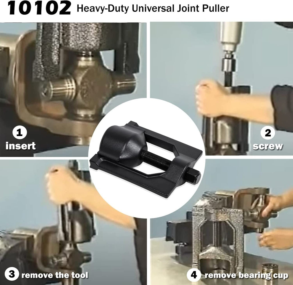 Heavy-Duty Truck 10102 U-Joint Puller & 5192 Bearing Cup Installer Tool Set