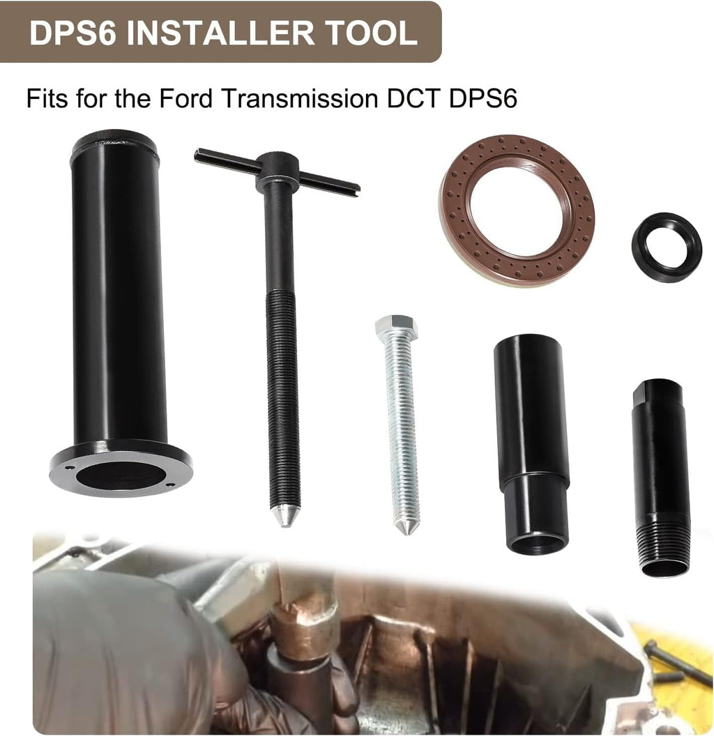 For Ford Focus Festiva DCT DPS6 Dual Clutch Transmission Seal Installer Tool Kit