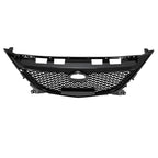 For Mazda 3 Axela 2014-2016 15 Honeycomb Upper Grille Bumper Assembly Set Black