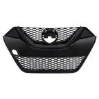 For Nissan Maxima 2016-2018 2017 Front Upper Grille Full Gloss Black Grill