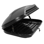 15 Cubic Hard Shell Roof Top Mount Car Storage Travel Luggage Box Cargo Carrier