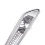 Pair Clear Bumper Side Marker Lights For Mercedes Benz R230 SL Class 2003-2006