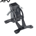 Black UTV 2'' Rear Receiver Tow Hitch For Polaris RZR PRO XP 4 years 2020+ Steel