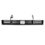 Side Step Bar Running Boards Black For 2019-2025 Silverado Sierra Regular Cab