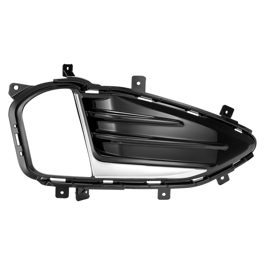 Passenger Side Front Chrome Fog Light Cover Bezel For Ford Edge 2019 2020-2024