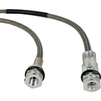 2X Front Extended Stainless Steel Brake Line 89310S Fit Ford Bronco F-150 4WD