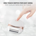 2 in 1 Wet & Dry Painless Rechargeable Lady Shaver Electric Razor for Women
