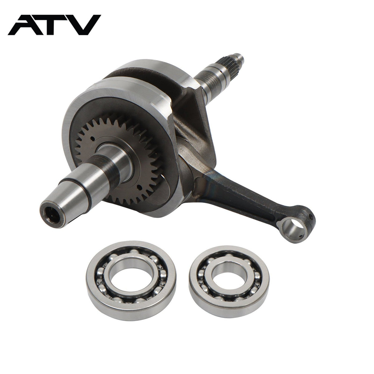 Crankshaft + Bearing For Honda Rancher TRX420 Foreman TRX500 TRX520 Pioneer 500