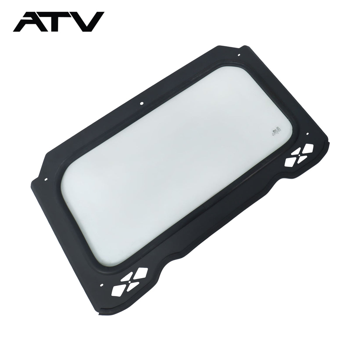 Front Full Glass Windshield W/Wiper For Polaris RZR 900 1000 XP Turbo 2014-2018