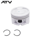 Cylinder Piston Gasket Kit for Yamaha Tri-Moto 225 YTM225 1983 1984 1985 1986