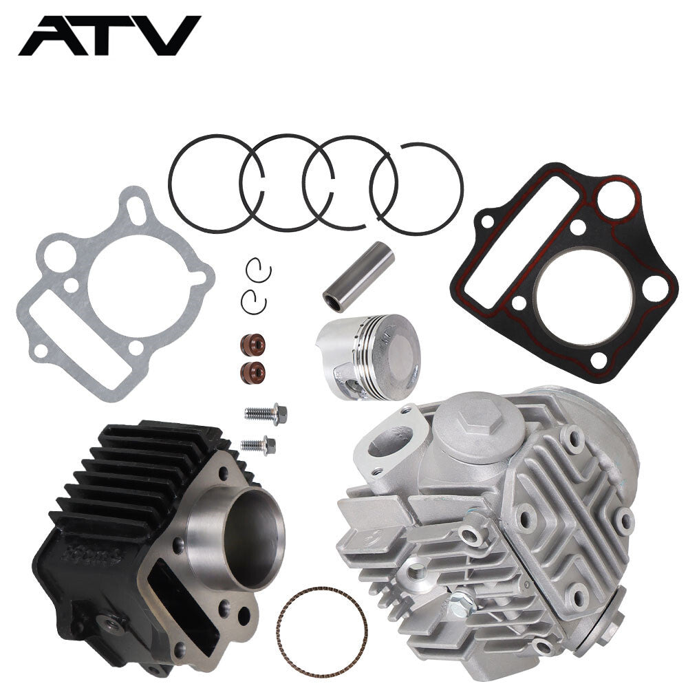 Top End Rebuild Kit Cylinder Head Piston For Honda TRX90 Sportrax 90cc 1993-2005