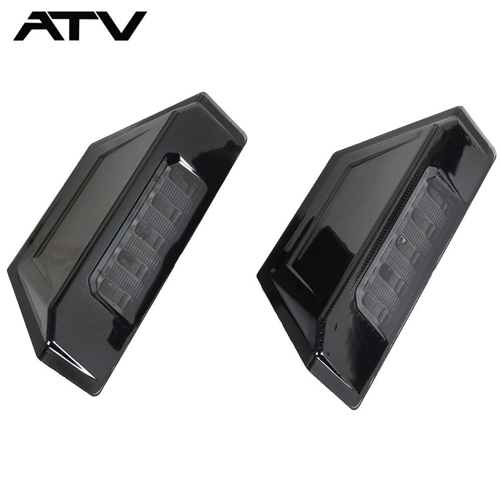 For 2013 2014 2015 Polaris Ranger XP 900 EPS Black LED Tail Lights Left Right
