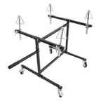 Foldable Wheel Paint Stand Panel Painting Stand For Auto Body Parts and Rims