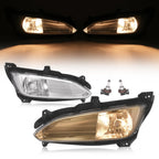 Front Driving Fog Light Lamp Assembly Pair for Hyundai Santa Fe Sport 2013-2016