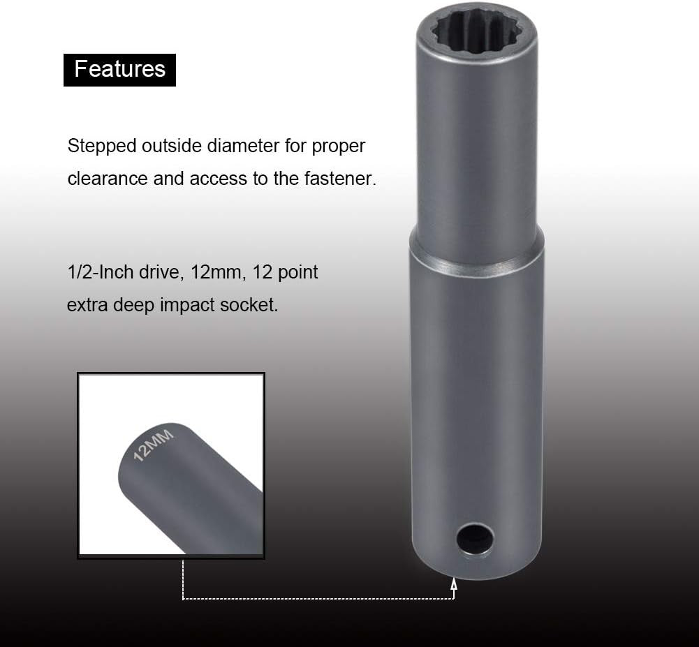 12MM Rocker Arm Shaft Socket J-44706 J-36003-A Fit For Detroit 60 Series Engine