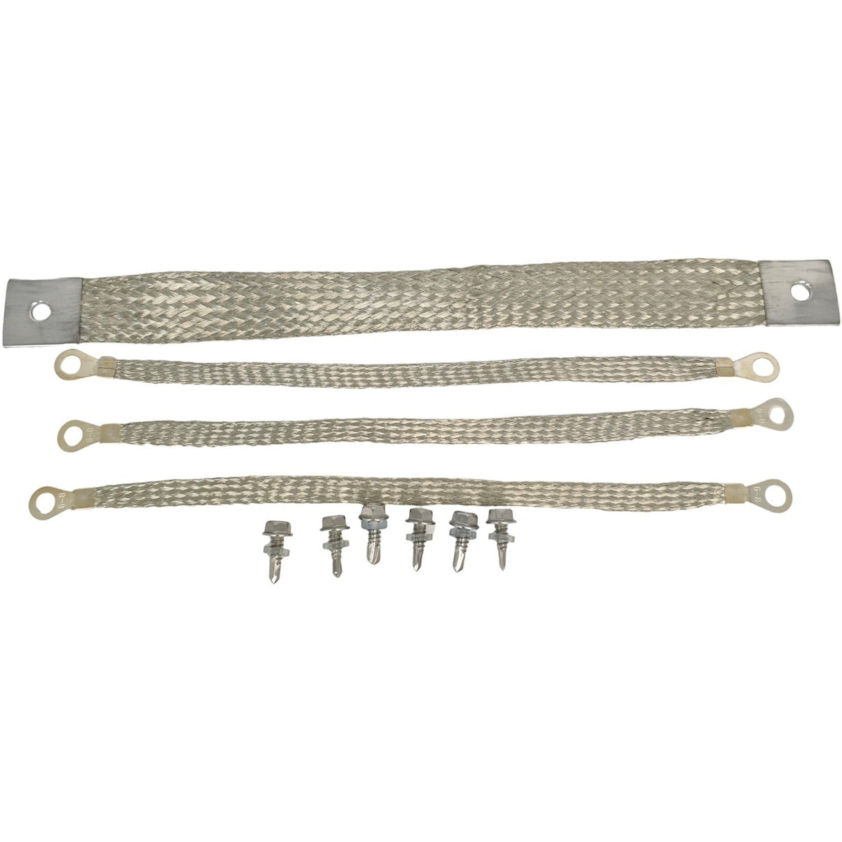 40140 Engine Ground Strap Kit for Most Car 14" 1/0AWG 11" 10AWG Universal