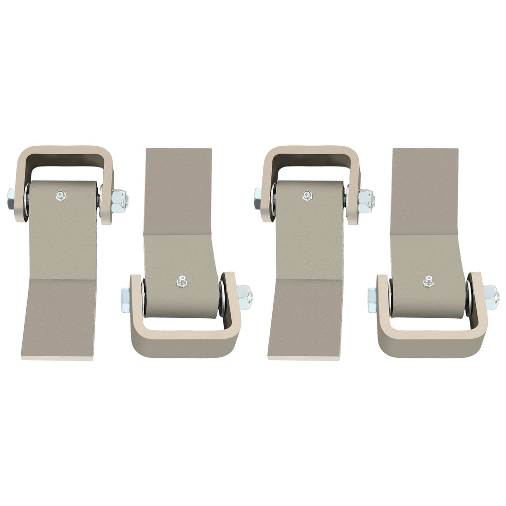 4 Strap Style Long Leaf Steel Weld On Dump Trailer Door Hinge Greaseable Cargo