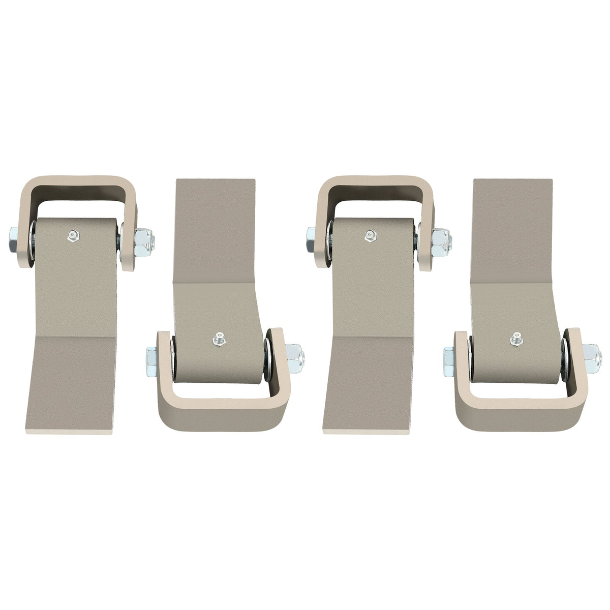 4 Strap Style Long Leaf Steel Weld On Dump Trailer Door Hinge Greaseable Cargo