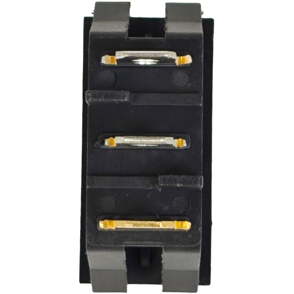Lighted Rocker Switch On Off ZE-215 for Zing Ear 3 Prong SPST Snap-in