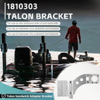 1810303 Talon Sandwich Adapter Bracket Heavy Duty Talon Mount for Starboard