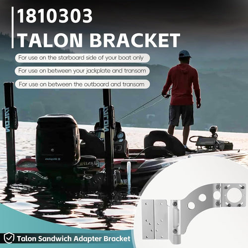 1810303 Talon Sandwich Adapter Bracket Heavy Duty Talon Mount for Starboard