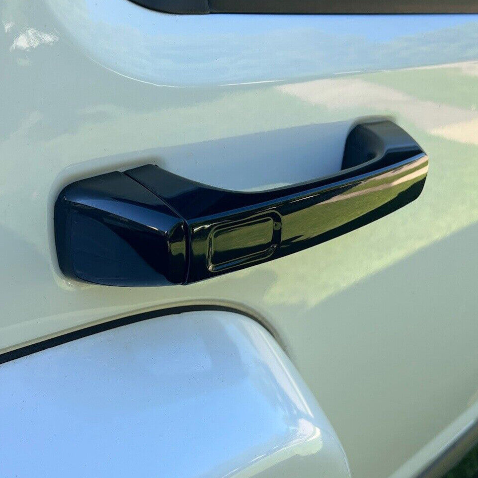 4PCS Gloss Black Exterior Door Handles Fit Hummer H3 2006-2010 For 25832250