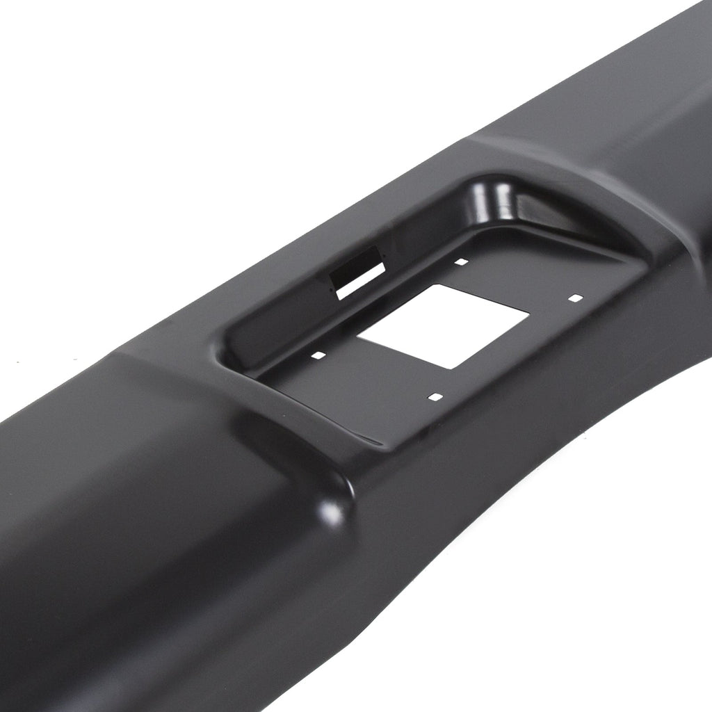 For Dodge Ram 1500 2500 3500 1994-2001 Rear Bumper Roll Pan w/LED Light Black