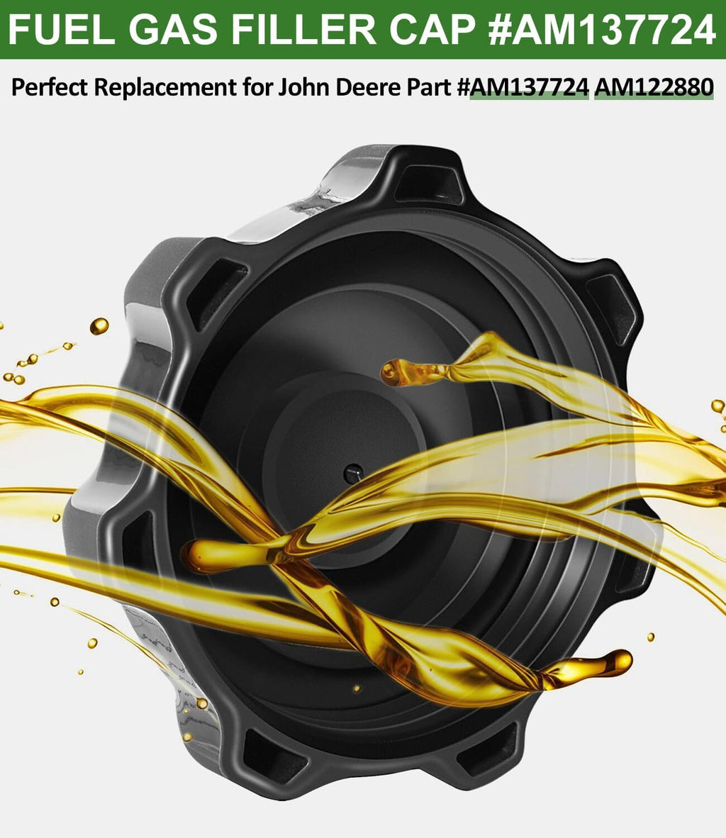 AM137724 Filler Cap for John Deere 300, LT, X300, X400, X500, X700, Z200, Z400