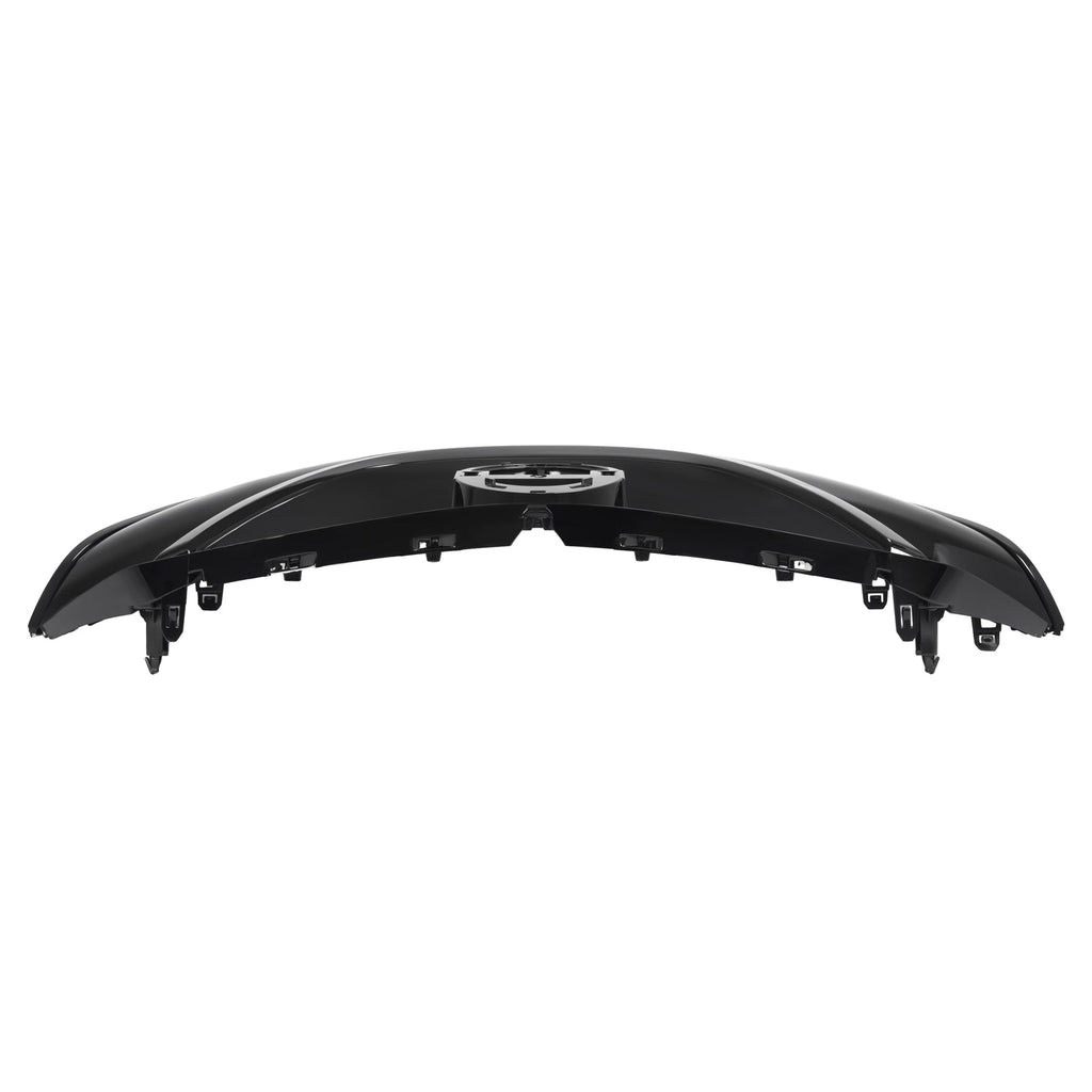 For Nissan Maxima 2016-2018 2017 Front Upper Grille Full Gloss Black Grill