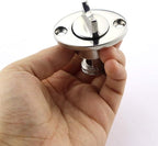 1Pc Oval Garboard Drain Plug 316 Stainless Steel Boat Fits 25mm 1'' Hole Thread