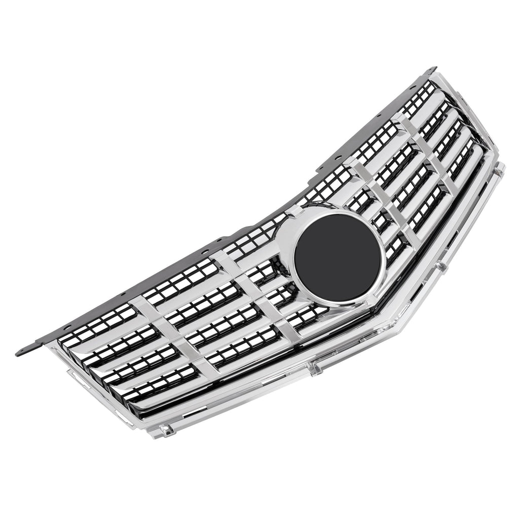 For Cadillac SRX 2013 2014 2015 2016 Front Bumper Upper Grille Chrome Trim Grill