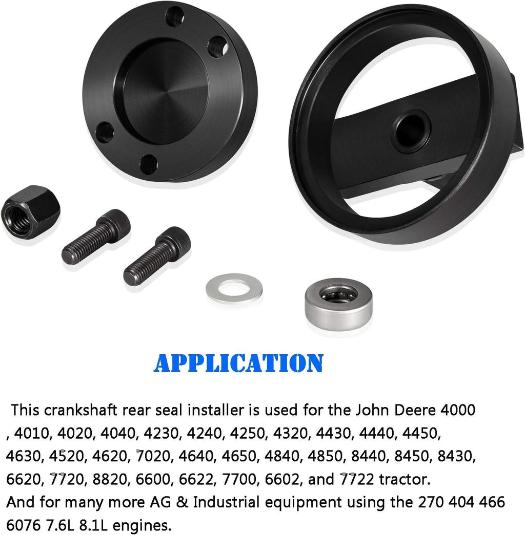 Engine Crankshaft Rear Seal Installer For John Deere JDG478 JDG477 JDG476 ST-198