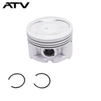 For Yamaha Moto 4 YFM225 1986-1988 Cylinder Piston Gasket Top End Kit 70mm