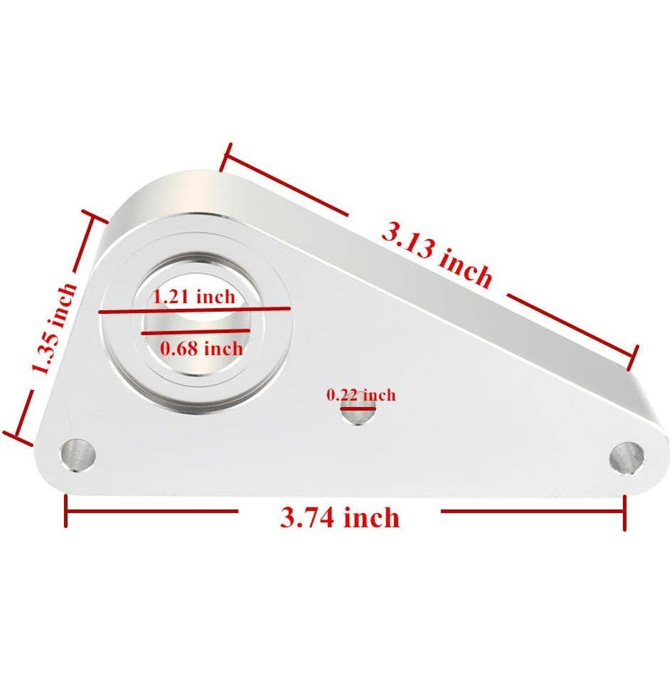 For Derale 14010 Deep Transmission Pan Filter Extender for Dodge 518, 618, & 727