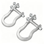 2Pcs Chrome Tow Hooks #84072462 For Chevrolet GMC Silverado Sierra 1500 2007-19