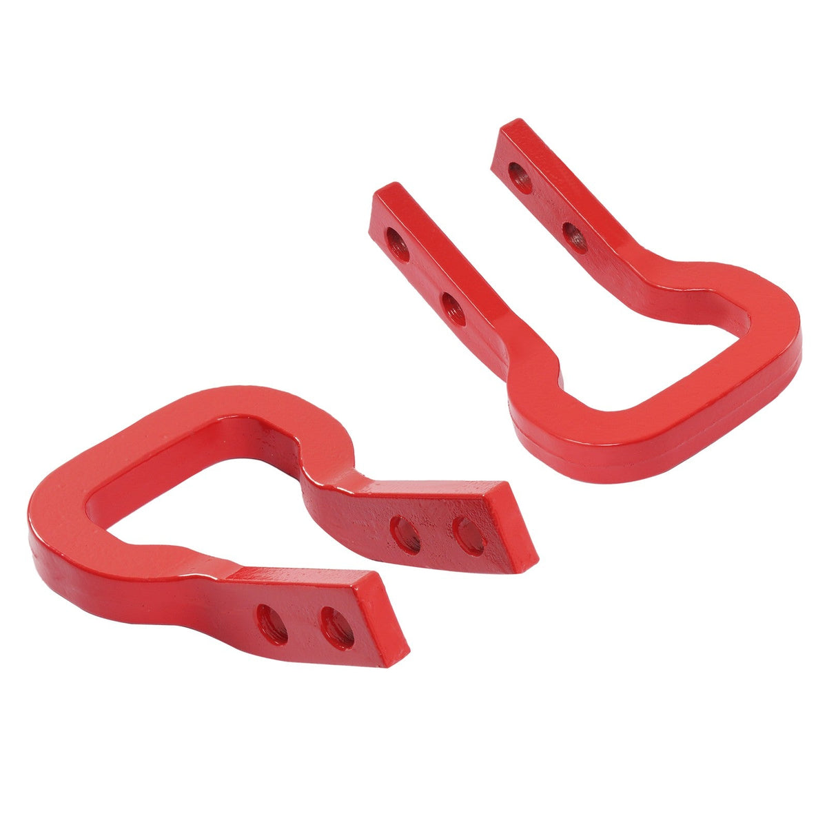 Pair Red Tow Hook Kit 85137122 For Chevrolet Colorado 23-24 26 GMC Canyon 23-26