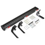 Black Steel Running Board Side Steps For Ford Transit 150 250 350 2015-2025