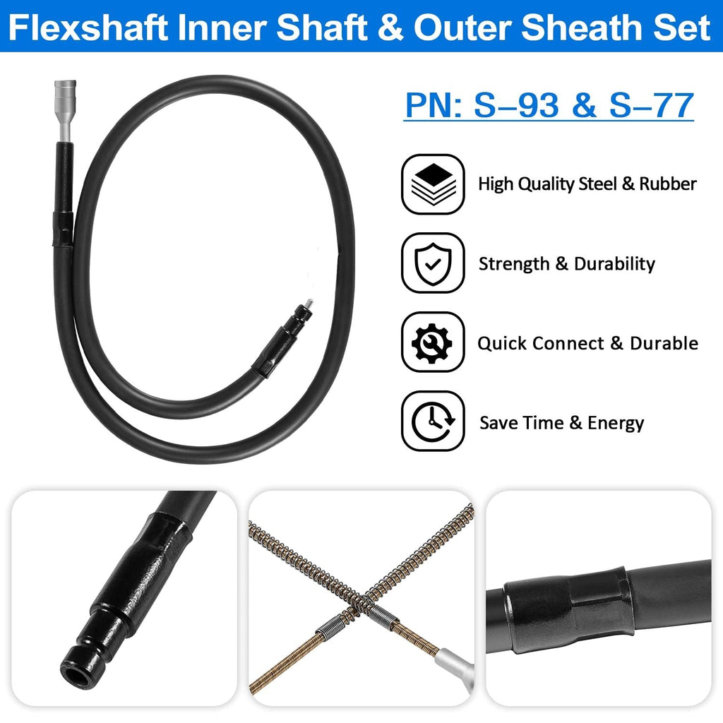 For Foredom Flexshaft Inner Shaft & Outer Sheath Set for CC LR S SR TX Series