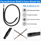 For Foredom Flexshaft Inner Shaft & Outer Sheath Set for CC LR S SR TX Series