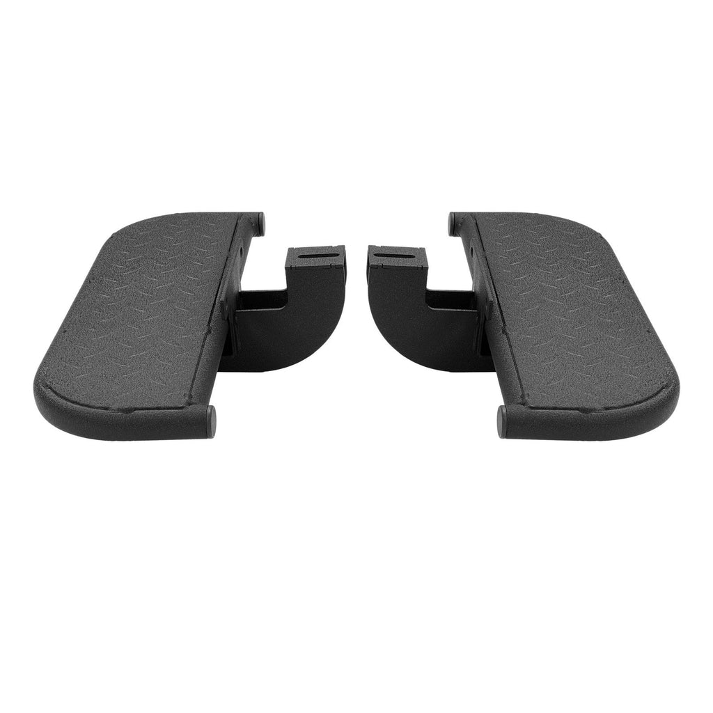 Steel Side Hood Steps Running Board Nerf Bar For 2018-2025 JEEP WRANGLER JL 2dr