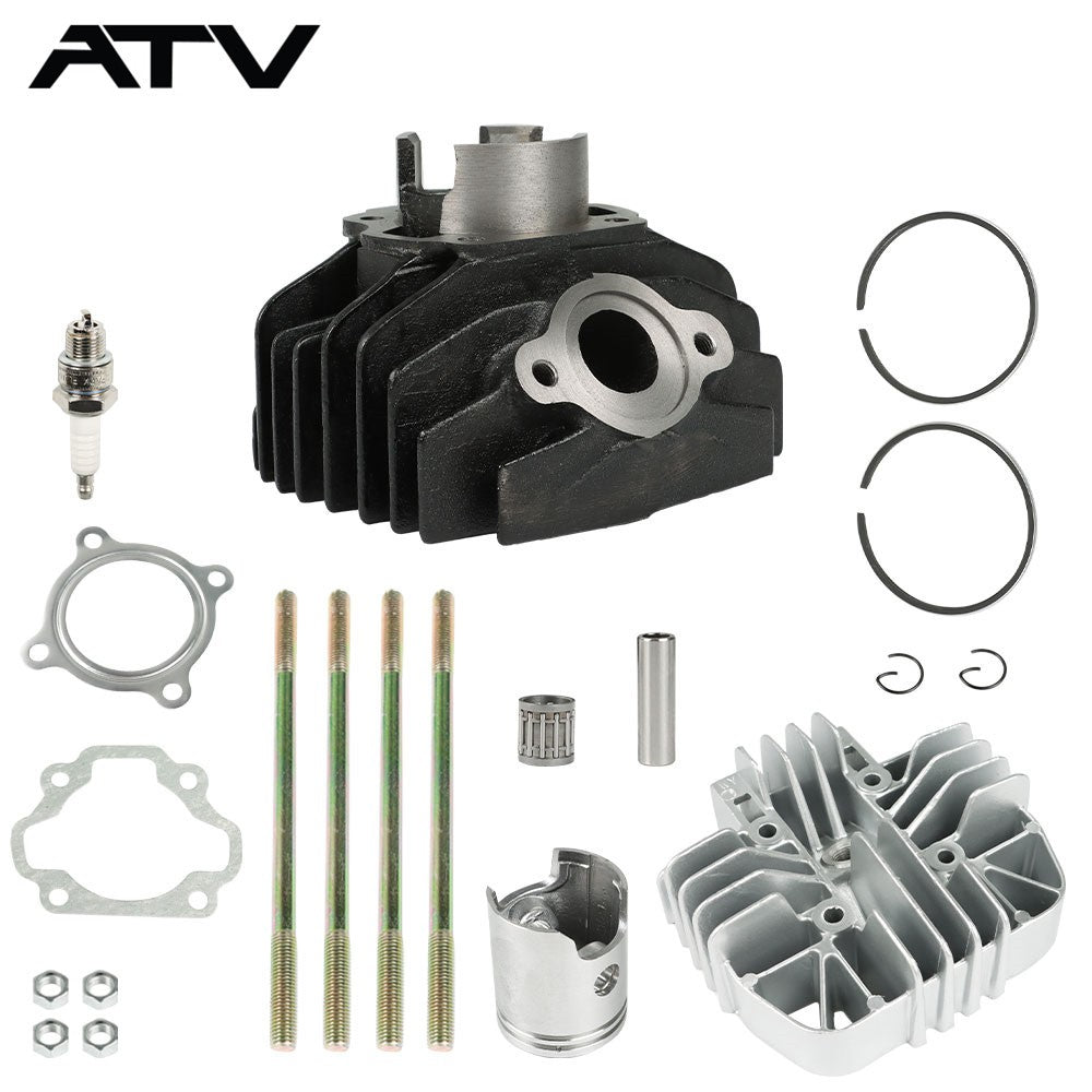 47mm Cylinder Piston Ring Gasket Kit For Yamaha PW80 Y-Zinger 1983-2006